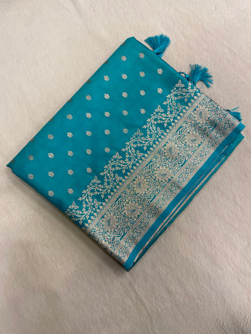Premium crepe satin silk saree
