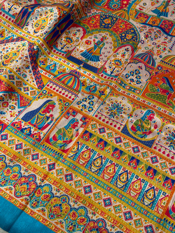 Premium Pashmina Silk Saree