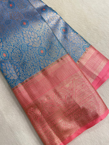Bridal Tissue Semi Silk Saree