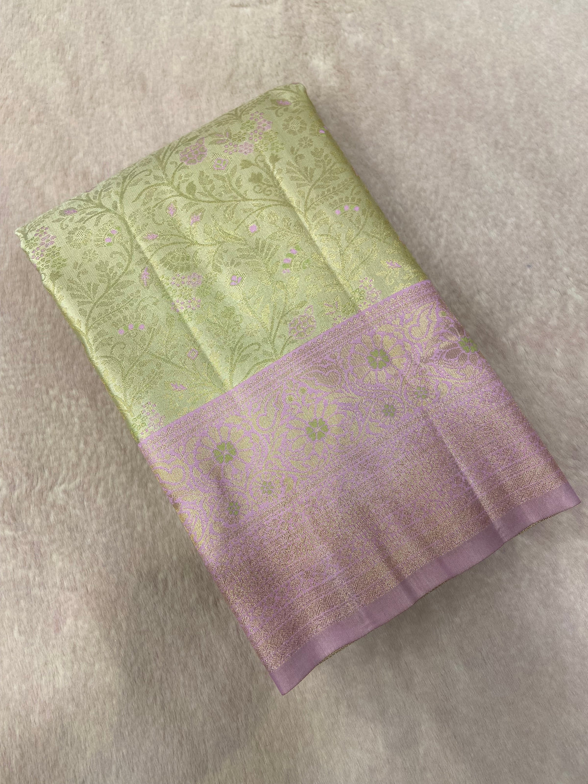 Bridal Semi Tissue Silk Saree