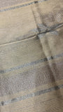 Premium tussar saree with zari embroidery
