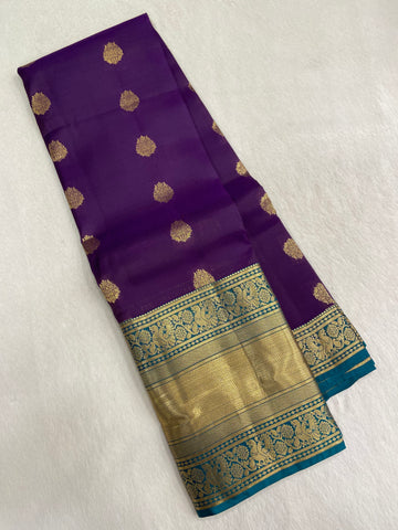 Half mix Kanjeevaram silk saree