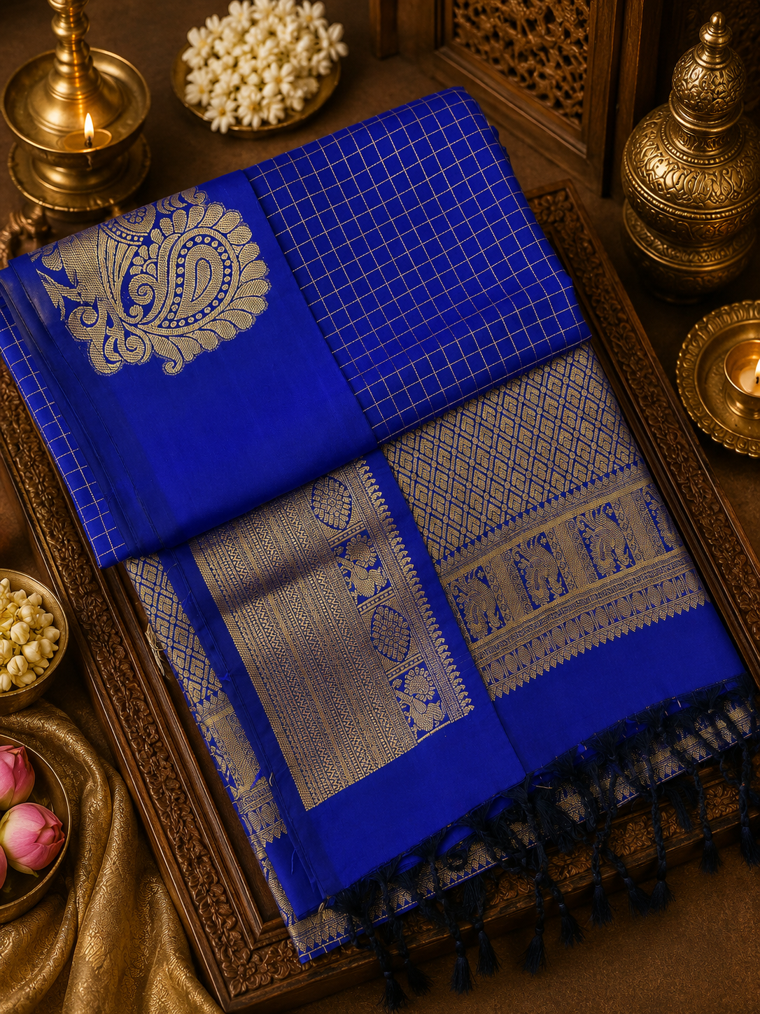 Premium Mini Kanchi Soft Silk Saree