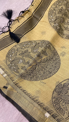 Premium Semi Chanderi Saree