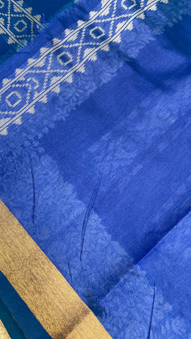 Raw mango silk saree