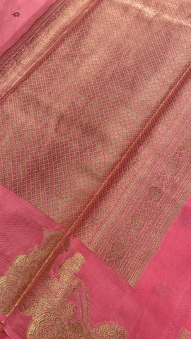 Premium Semi Kolkata Crepe Silk Saree