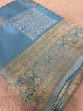 Pure Chinnon Silk Saree