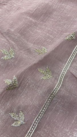 Premium Crush Organza Saree