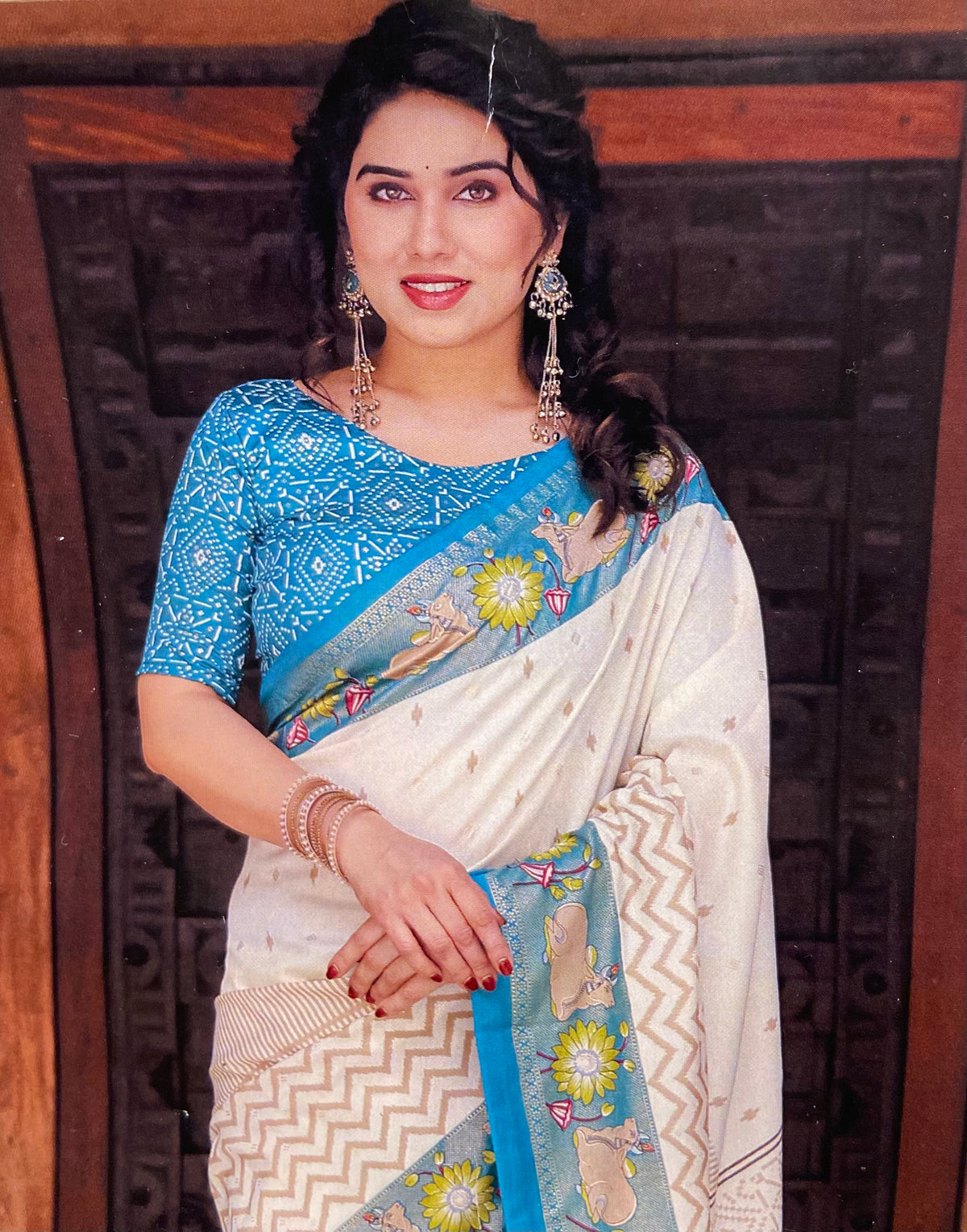 Premium Dola Silk Saree
