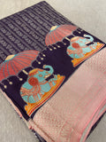 Premium Pure Mix Viscose Mysore Crepe Silk Saree