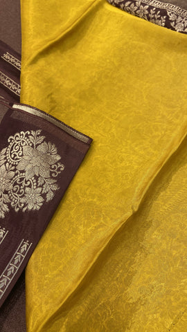 Pure Chinnon Saree