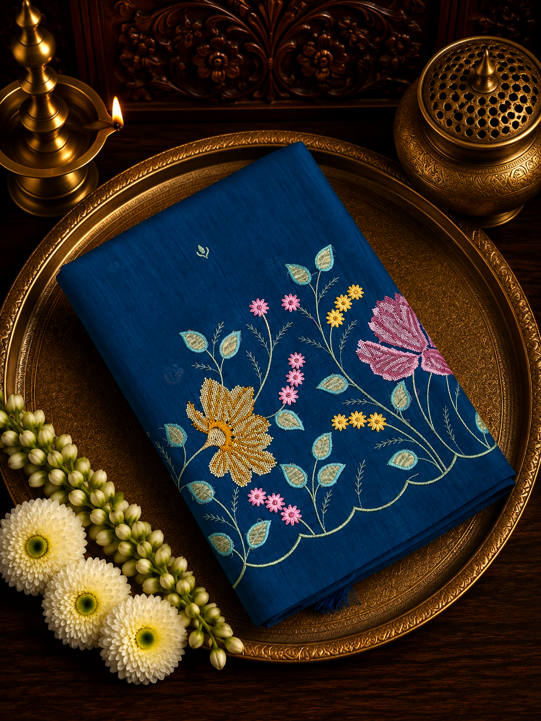 Premium Butter Silk Saree