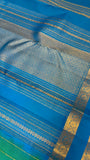 Pure 1G gold zari handloom Kanjeevaram Silk Saree- Silk mark certified- PS2383