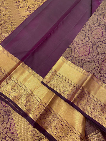 Pure Handloom Kanjeevaram Silk Mark Certified Saree