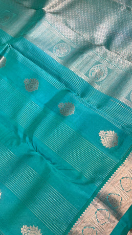 Half mix Kanjeevaram silk saree