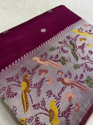 Premium Semi Mashru Silk Saree✨