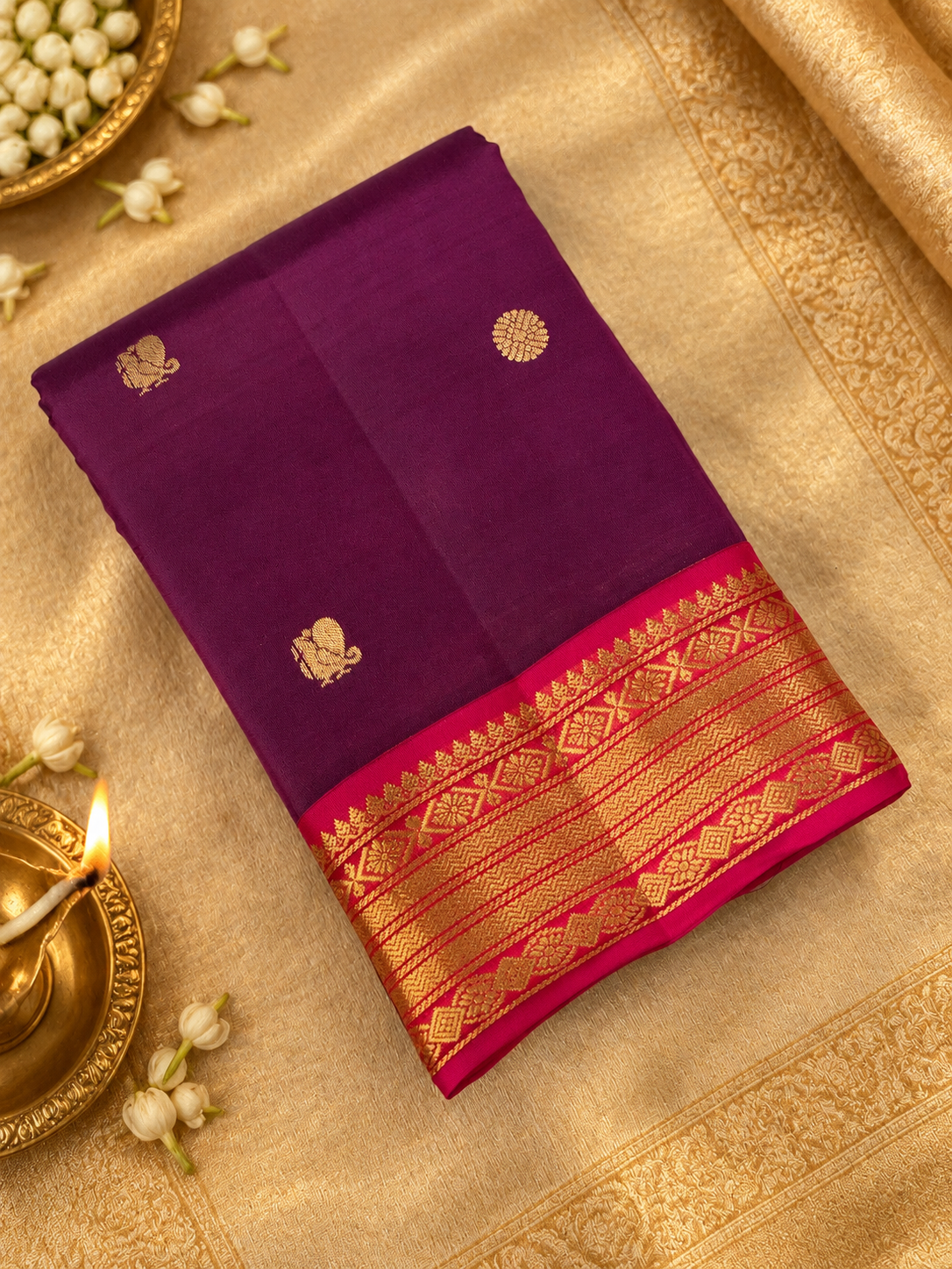 Pure Kanjeevaram Silk Saree-PS2315