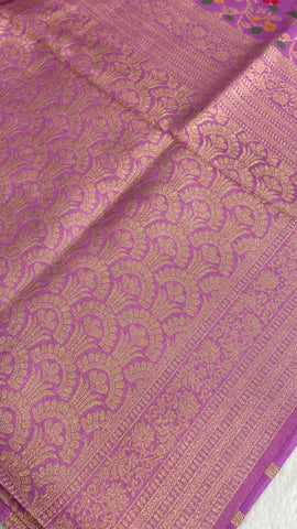 Premium semi Mashru silk saree (light)