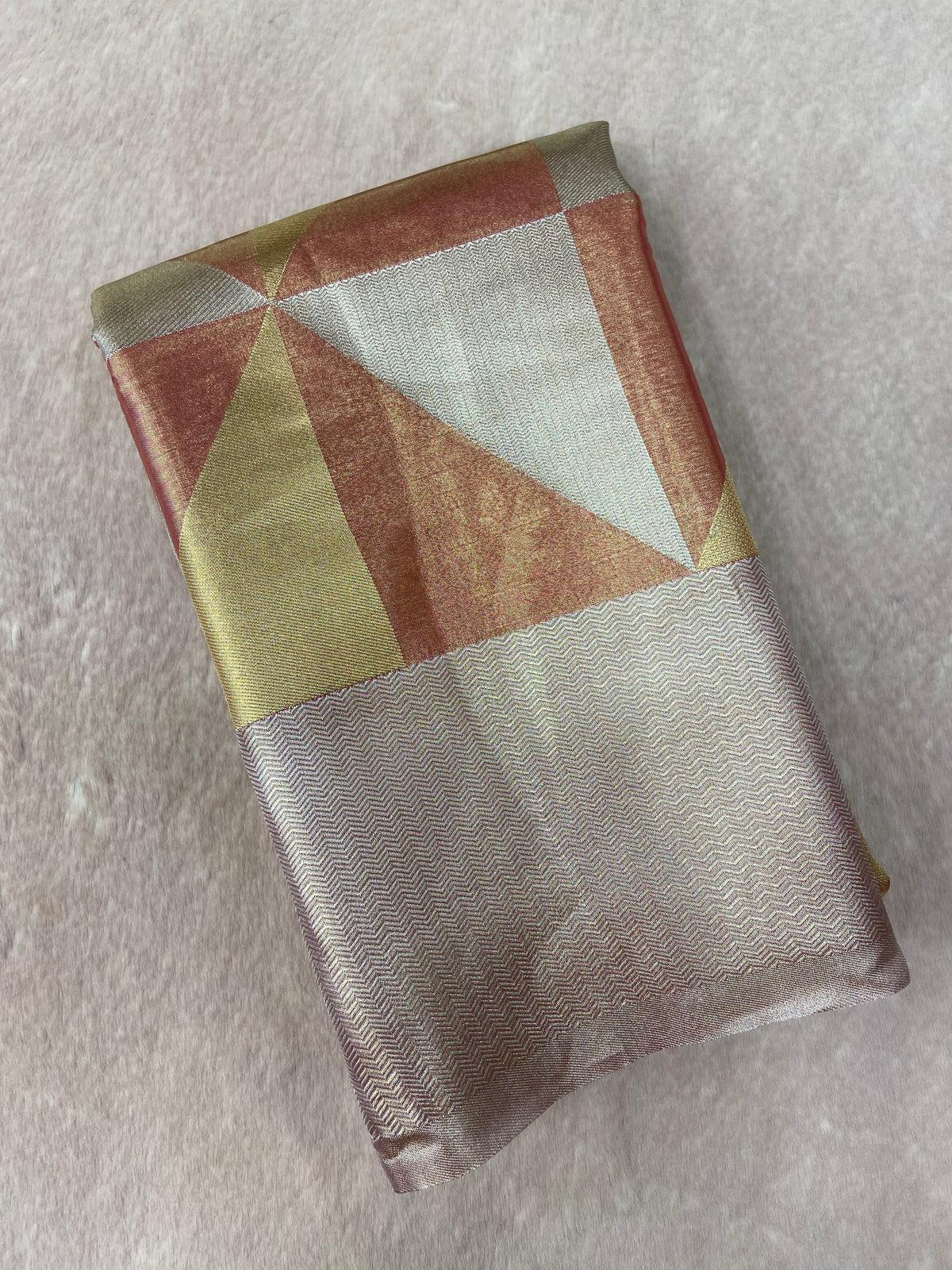 Bridal Semi Tissue Silk Saree