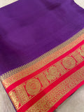 Pure Mix Crepe Mysore Silk Saree -902962