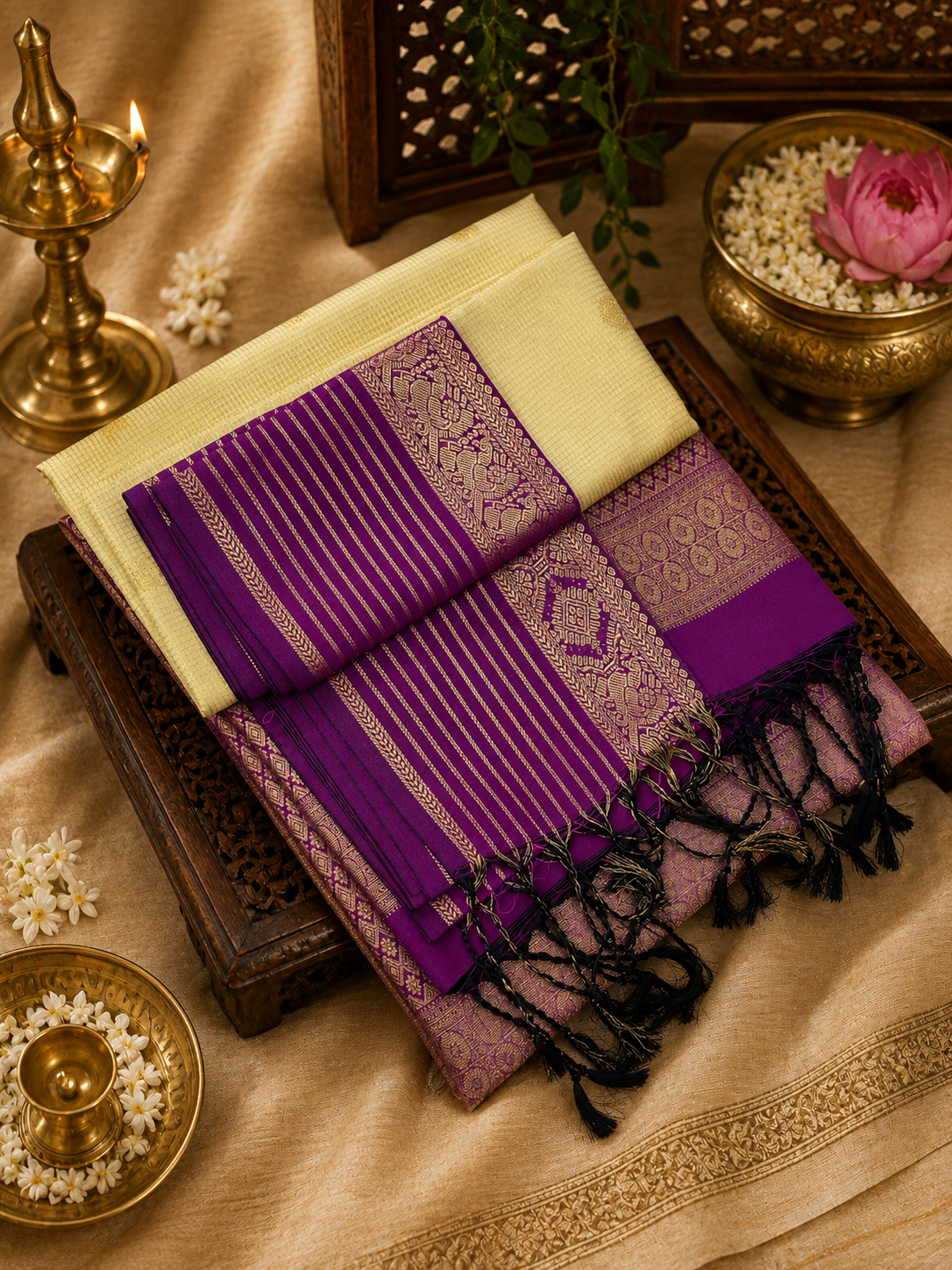 Premium Mini Kanchi Soft Silk Saree