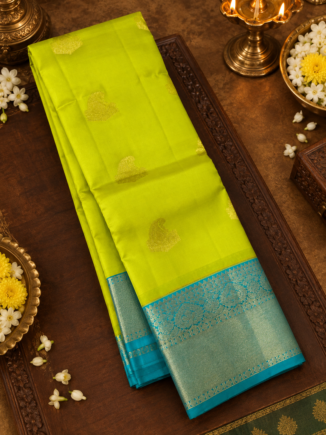 Pure Kanjeevaram silk saree -PS2503