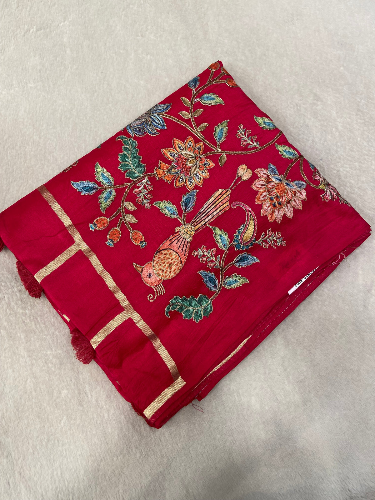 Premium Viscose Banarasi Saree With Work💗