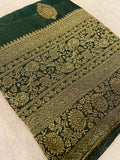 Premium Crush Georgette Saree