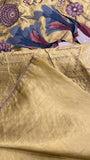 Premium Soft Chinnon Saree With Embroidery - 901982