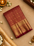 Premium Semi Kanchipuram Silk Saree-RF1207