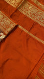 Premium Crepe Mysore Silk Saree With Embroidery - 902533