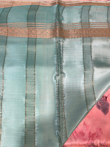 Pure Mix Crepe Mysore Silke Saree
