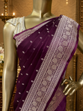Pure Mix Crepe Satin Silk Saree