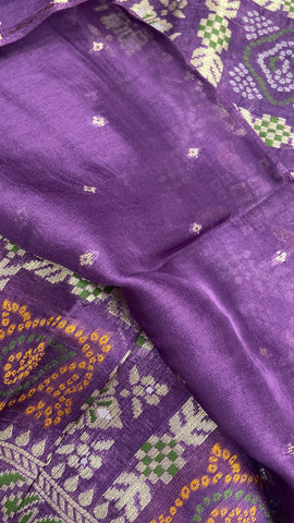 Tusser Bandini Saree