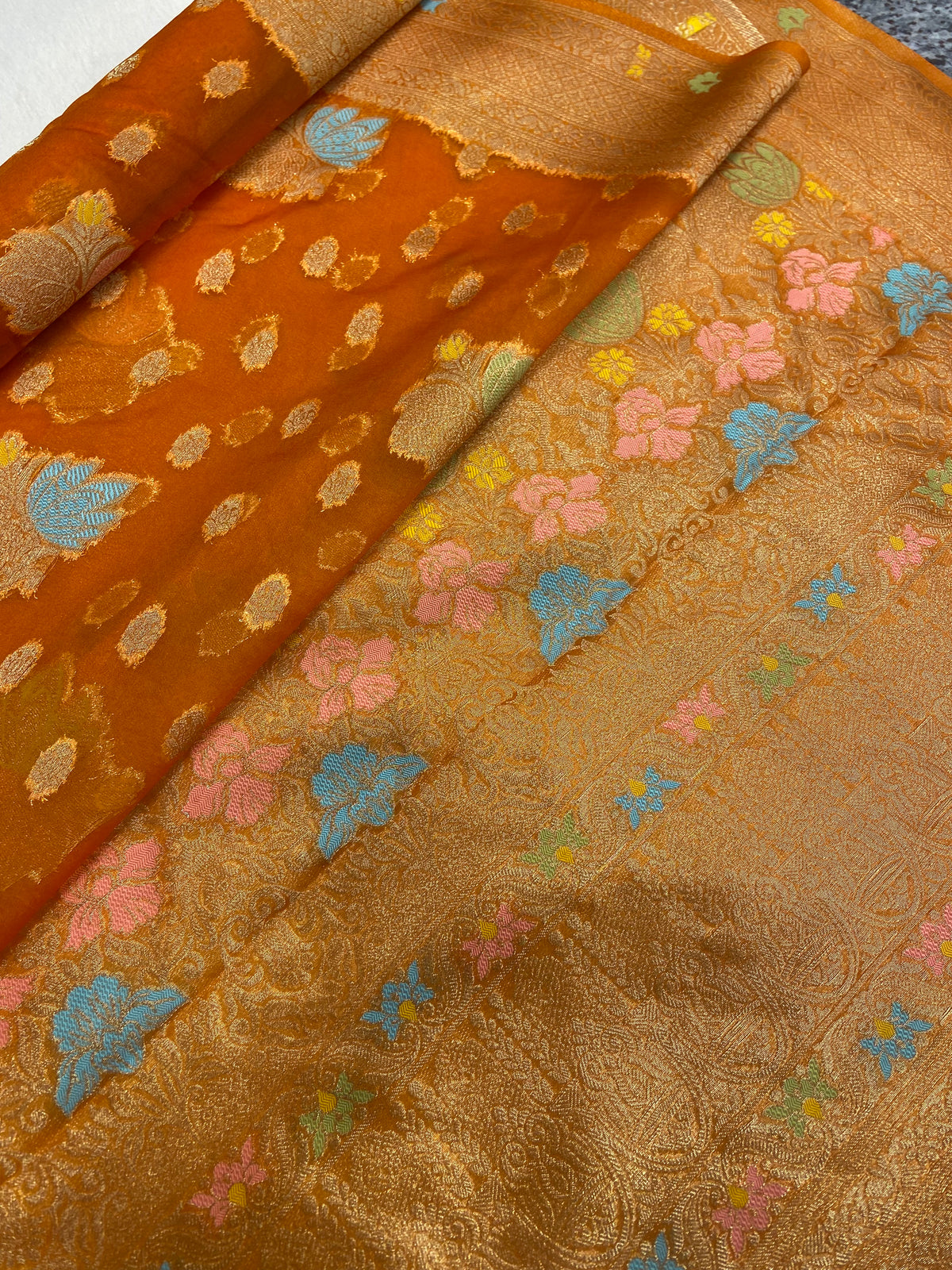 Premium Kora Organza Saree