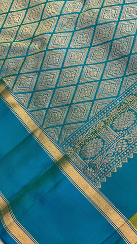 Pure mix Kanjeevaram soft silk saree
