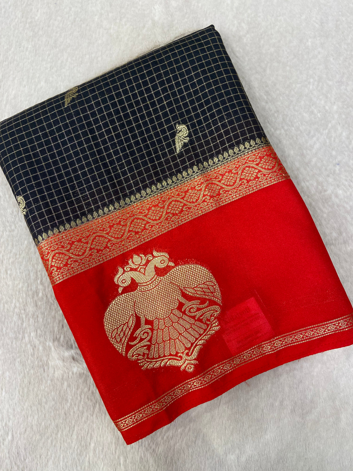 Premium Semi Crepe Mysore Silk Saree