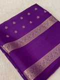 Pure Mix Crepe Mysore Silk Saree - 902030