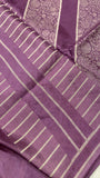 Pure Chinnon Crepe Saree - 902790
