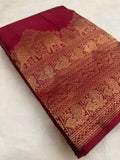 Pure Kanjeevaram Silk Saree- Silk mark certified