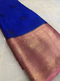 Premium Quality Semi Crepe Mysore Silk Saree