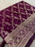 Premium Crepe Satin Silk Saree