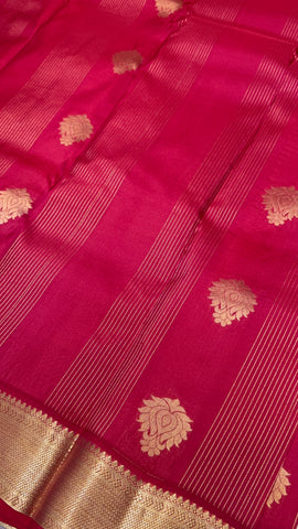 Half mix Kanjeevaram silk saree