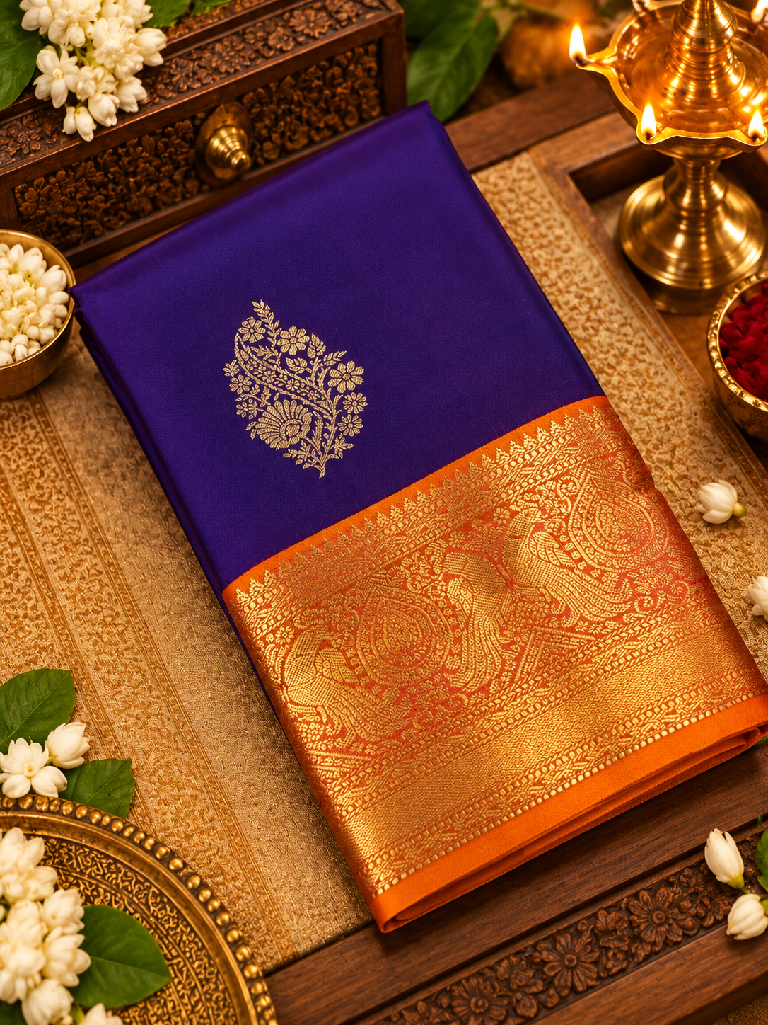 Pure Kanjeevaram Silk Saree