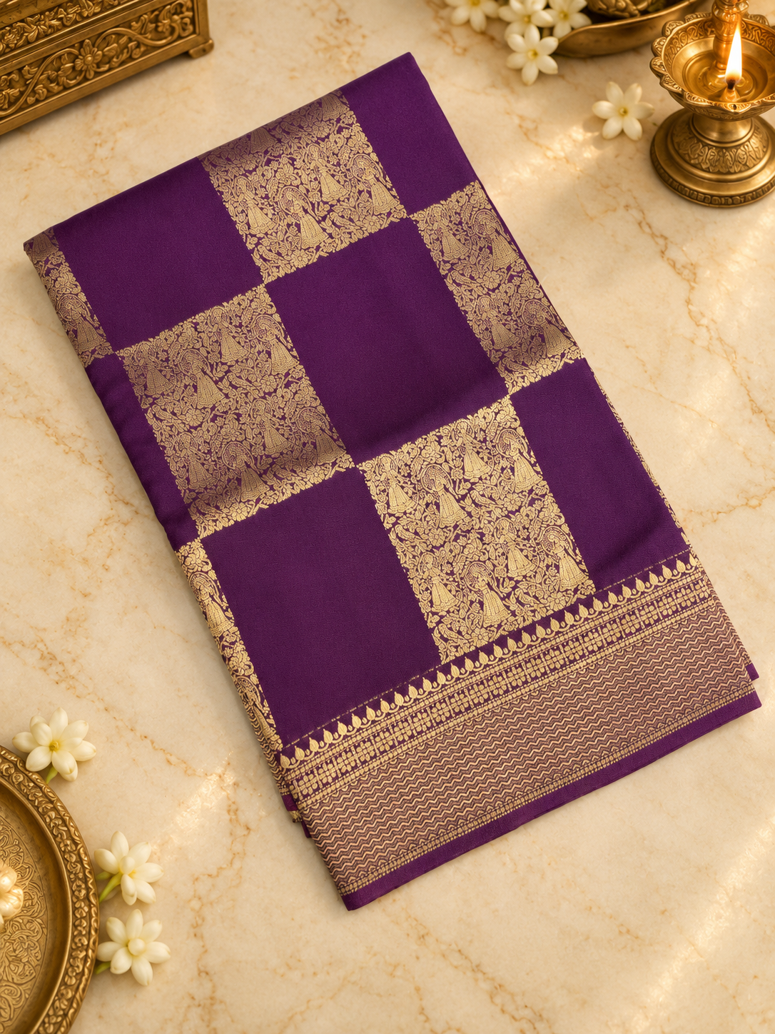 Premium Crepe Silk Saree - 902513