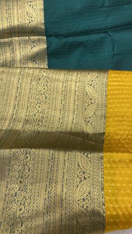 Pure mix Kanjeevaram silk saree