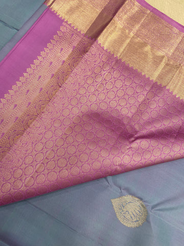 Pure zari handloom Kanjeevaram silk mark certified saree