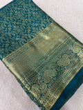 Premium Bridal Semi Kanchipuram Silk Saree -RF1325