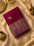 Pure Kanjeevaram Silk Saree- Silk mark certified