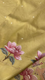 Premium Soft Tassar Saree With Embroidery